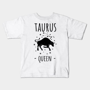 taurus queen Kids T-Shirt